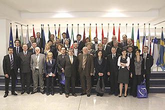 Il gruppo dei Giovani Imprenditori Confartigianato in visita a Bruxelles