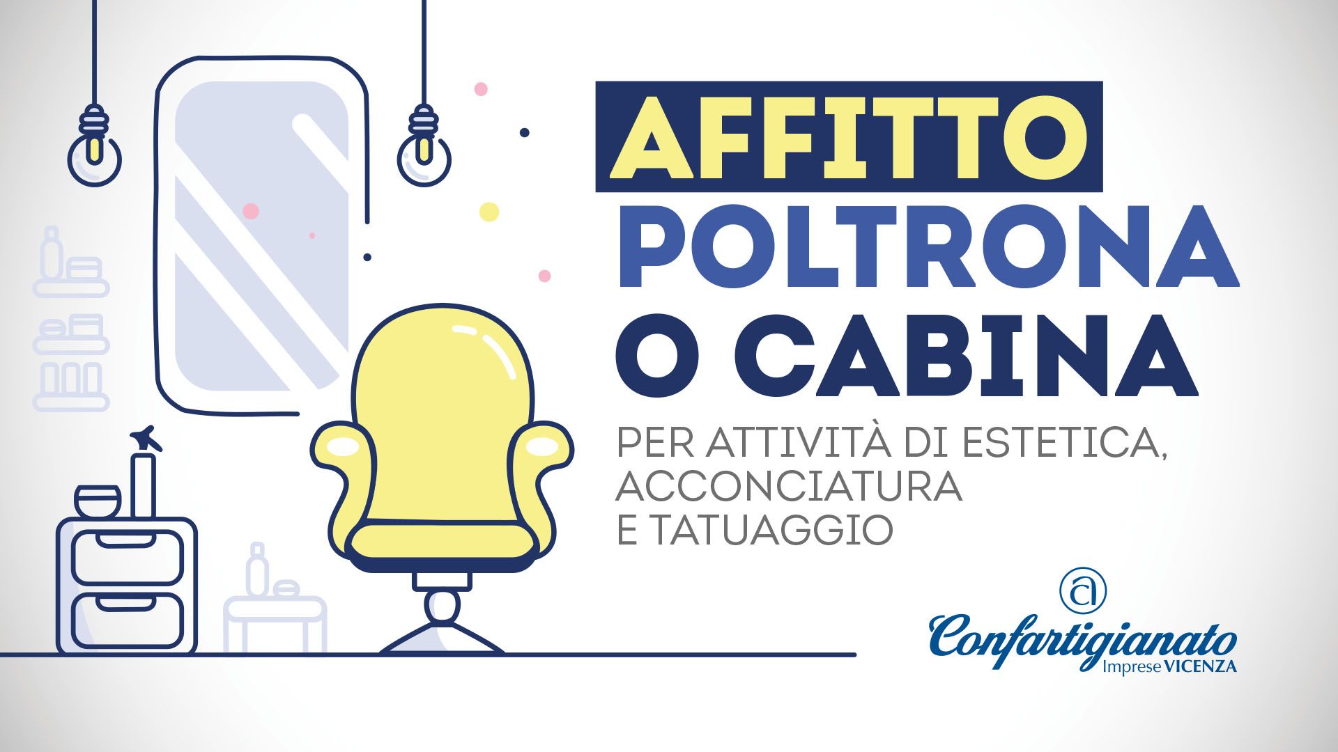 Affitto Poltrona o Cabina per Estetica acconciatura tatuatori: come fare?