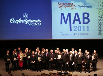 Il gruppo dei premiati 2011