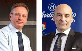 Agostino Bonomo (pres. Confartigianato Vicenza) e Pietro Francesco De Lotto (direttore generale)