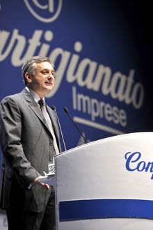 Giorgio Guerrini, presidente Confartigianato