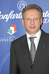 Agostino Bonomo, presidente di Confartigianato Vicenza