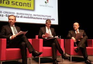 Agostino Bonomo, Luca Ancetti e Sergio Rebecca
