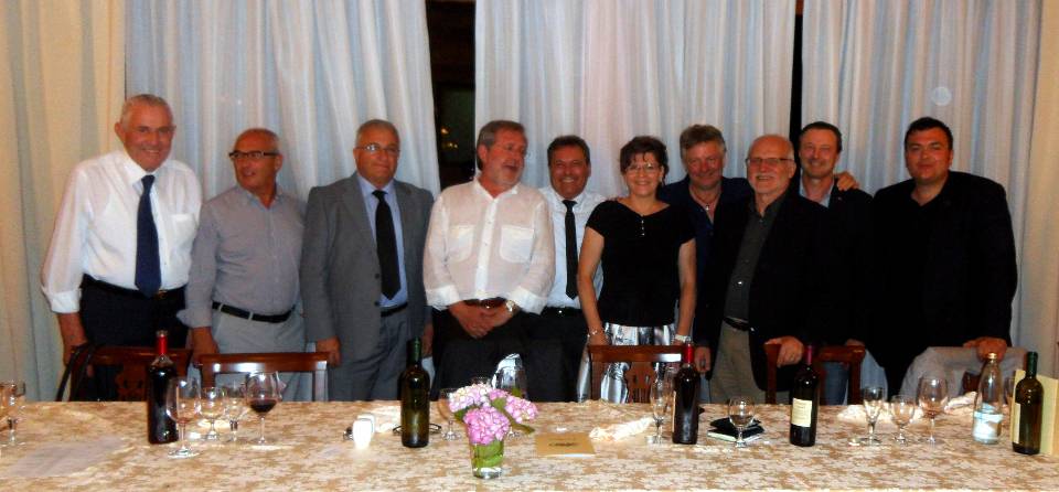 I sindaci della zona con i dirigenti artigiani I sindaci della zona con i dirigenti artigiani