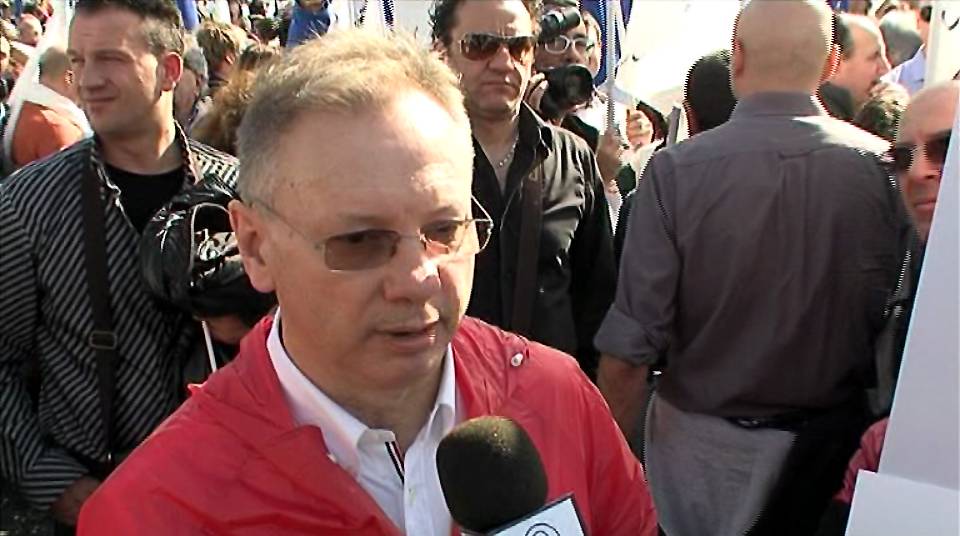 Il presidente di Confartigianato Vicenza, Agostino Bonomo, al termine della manifestazione a Roma (intervista video)