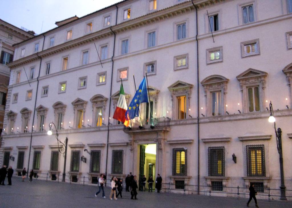Palazzo Chigi a Roma