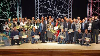 Il gruppo dei premiati 2014