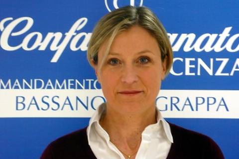 Il Delegato Comunale di Rosà di Confartigianato Vicenza Lorena Bazzon