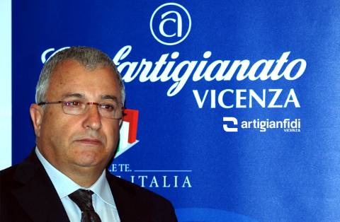Luigino Bari, presidente ArtigianFidi Vicenza
