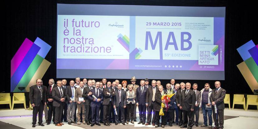 Il gruppo dei premiati dello scorso anno