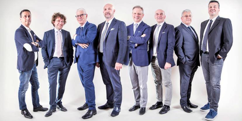 Nerio Dalla Vecchia, Sandro Venzo, Franco Valter Marcon, Gianluca Cavion, il presidente Agostino Bonomo, il direttore generale Pietro Francesco Del Lotto, Luigino Bari e Cristian Veller. Nerio Dalla Vecchia, Sandro Venzo, Franco Valter Marcon, Gianluca Cavion, il presidente Agostino Bonomo, il direttore generale Pietro Francesco Del Lotto, Luigino Bari e Cristian Veller.