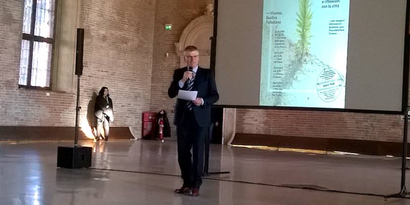 Maurizio Facco (Confartigianato Vicenza) durante il suo intervento