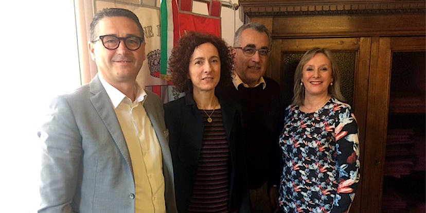 Nerio Dalla Vecchia, Maddalena Caselin, Franco Balzi e Virna Dalla Guarda