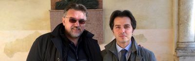 Luca Marin (Confartigianato Vicenza) e l'assessore di Brendola Giuseppe Rodighiero