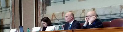 Da destra, Giorgio Merletti e Pietro Francesco De Lotto