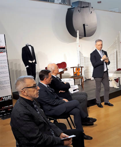 Il presidente Confartigianato Vicenza, Agostino Bonomo, alla presentazione dell'iniziativa