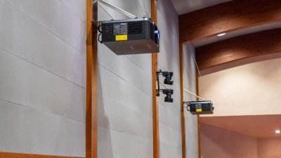 Parete Proiezione e Ripresa Sala Fondatori - Centro Congressi Confartigianato VIcenza