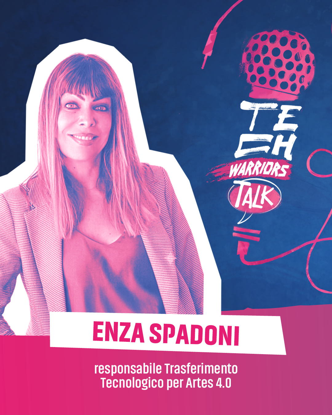 Enza Spadoni, responsabile Trasferimento Tecnologico per Artes 4.0