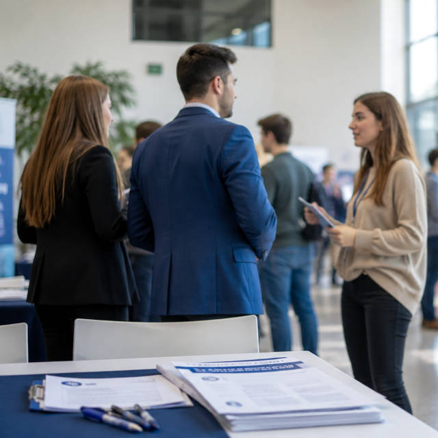 Studenti universitari durante un incontro formativo
