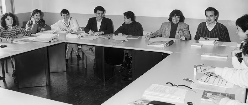 Un momento delle attività formative di Cesar negli anni
