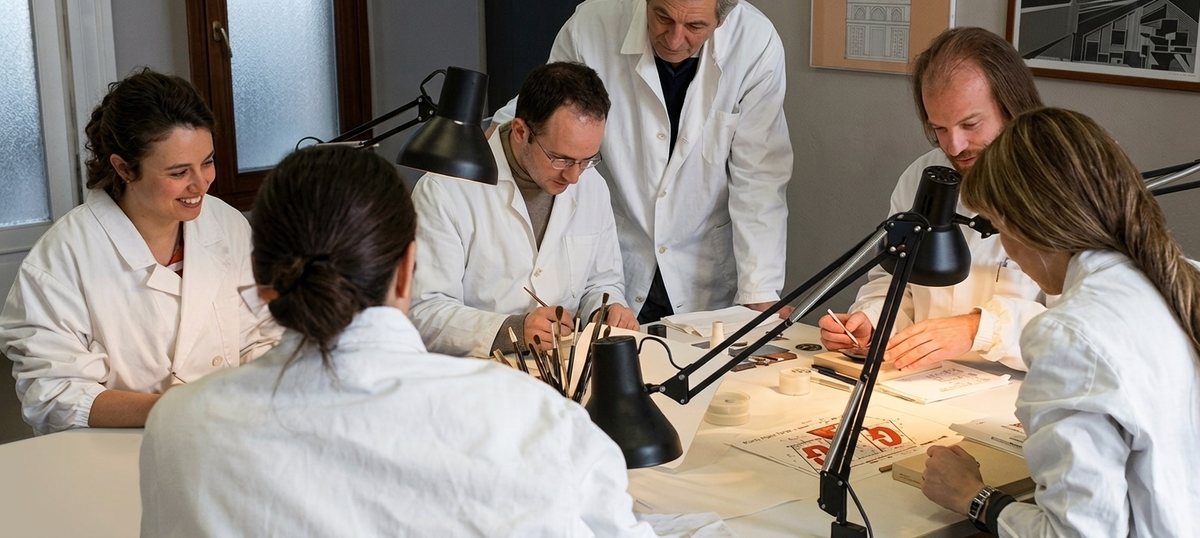 Attività pratica durante un percorso formativo di Cesar