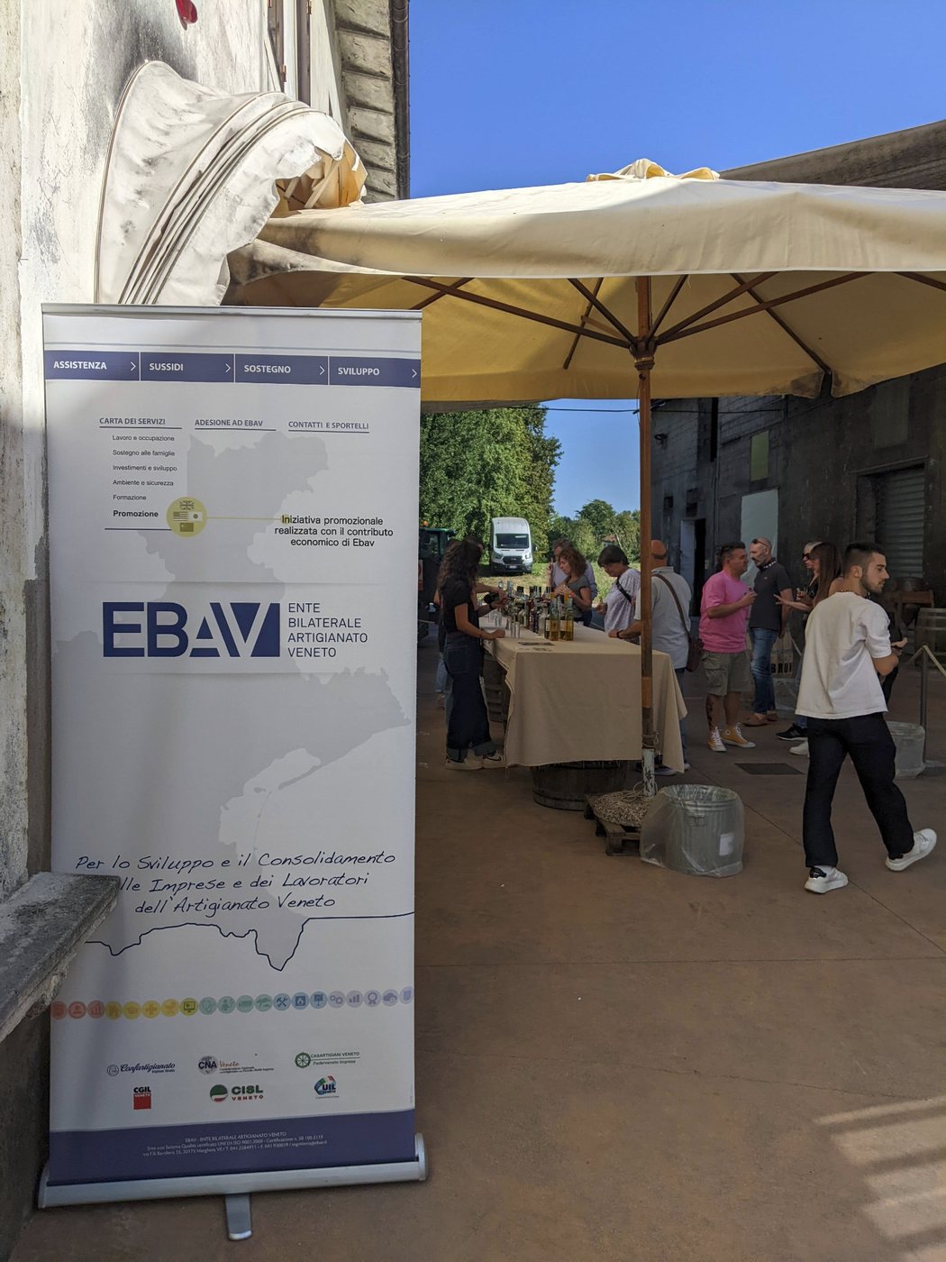 Spazio dedicato a Distillerie Aperte con il sostegno di EBAV