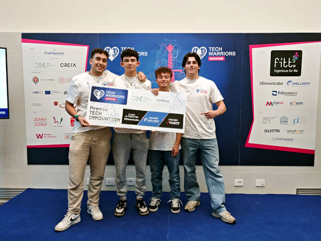 Team AI can do it, vincitore del premio Tech Innovation
