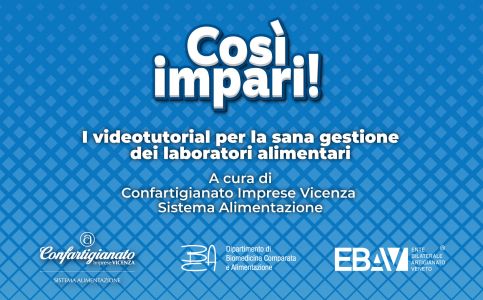 Videotutorial per la sana gestione dei laboratori alimentari - Confartigianato Imprese Vicenza
